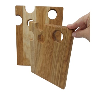 Zestaw Desek Dębowych do Serów Dekoracyjne Deski do Serwowania