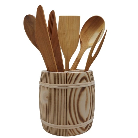 Akcesoria Do Kuchni w Pojemniku Przybory Kuchenne Zestaw Rzeczy Do Kuchni