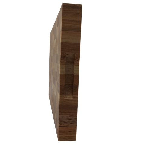 Deska Dębowa Sztorcowa End-Grain 40x30x4 cm | Solidna Deska Do Krojenia