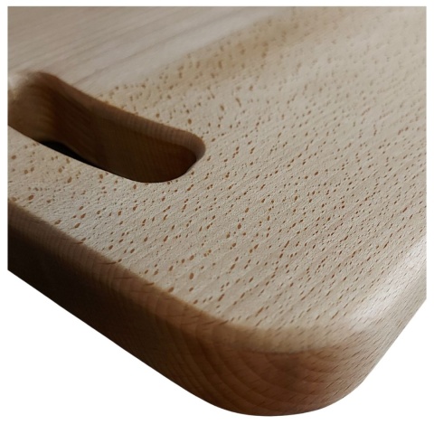 Deska do Krojenia Profesjonalna z Drewna Bukowego z uchwytem - Polski Produkt