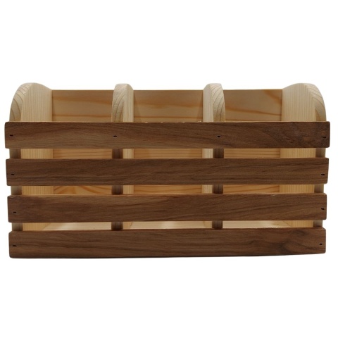 Drewniany Organizer Kuchenny | Stojak na Sztućce i Przybory | Yolli