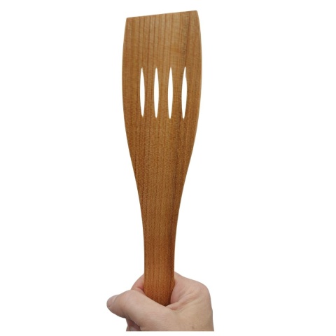 Łopatka Kuchenna do Smażena Czereśniowa Szpatułka Ażurowa