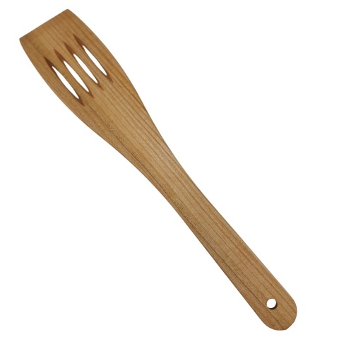 Łopatka Kuchenna do Smażena Czereśniowa Szpatułka Ażurowa