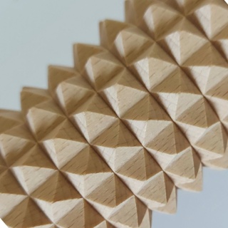 Masażer Drewniany z Rączką Duży Leczniczy Antycellulitowy Masażer Do Ciała