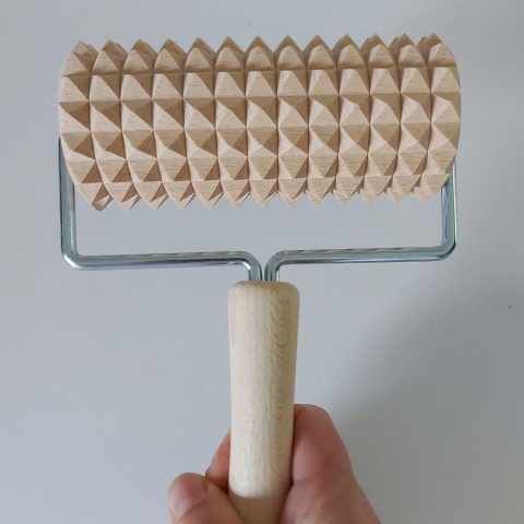 Masażer Drewniany z Rączką Duży Leczniczy Antycellulitowy Masażer Do Ciała