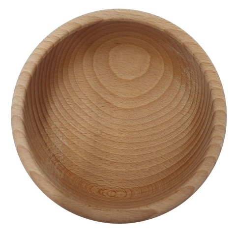 Miseczka Drewniana Mała 12cm Na Orzeszki Kaszę Miska Na Biwak Dla Turysty