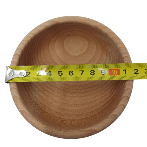 Miseczka Drewniana Mała 12cm Na Orzeszki Kaszę Miska Na Biwak Dla Turysty