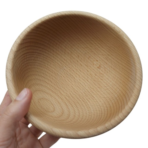 Miseczka Misa Drewniana Miska Półmisek 16cm Buk Parzony