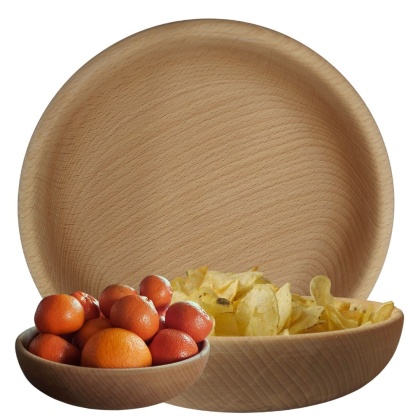 Miseczka Misa Drewniana Miska Półmisek Polski 25cm