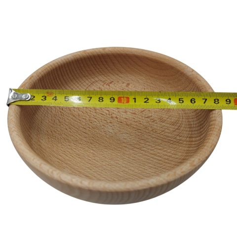 Miska Drewniana Na Kaszę Na Orzeszki Ryż Na Imprezę Miseczka Ekologiczna 18