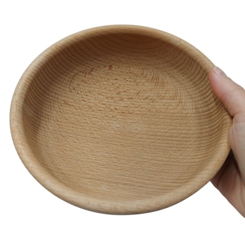 Miska Drewniana Na Kaszę Na Orzeszki Ryż Na Imprezę Miseczka Ekologiczna 18