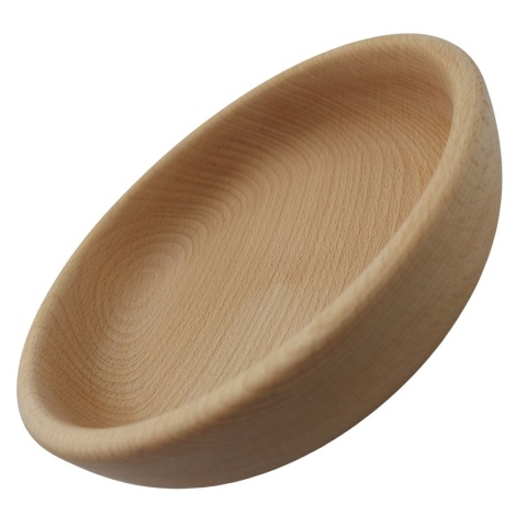 Miska Drewniana Na Owoce Przekąski Czipsy Orzeszki Miski Drewniane 23cm