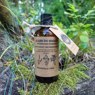 Olejek do Masażu Relaksacyjny 100% Naturalny 100ml