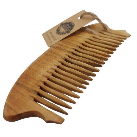 Drewniany Grzebień Kieszonkowy z Czereśni 15 cm – Naturalny, Nie Elektryzuje Włosów