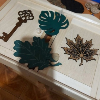 Szafka Na Klucze Drewniana Ekologiczna Ozdoba Ścienna Praktyczne Dekoracje