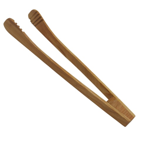 Szczypce Kuchenne Drewniane Kleszcze Czereśniowe Przybory Kuchenne