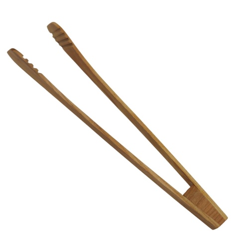 Szczypce Kuchenne Drewniane Kleszcze Czereśniowe Przybory Kuchenne