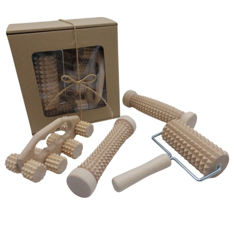 Zestaw Masażerów Ręcznych Masażery Do Pleców Ciała Prezent Dla Babci Dziadka