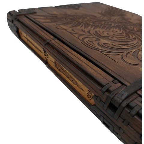 Drewniana Teczka A4 z Grawerem Orła – Segregator Prezent Rękodzieło