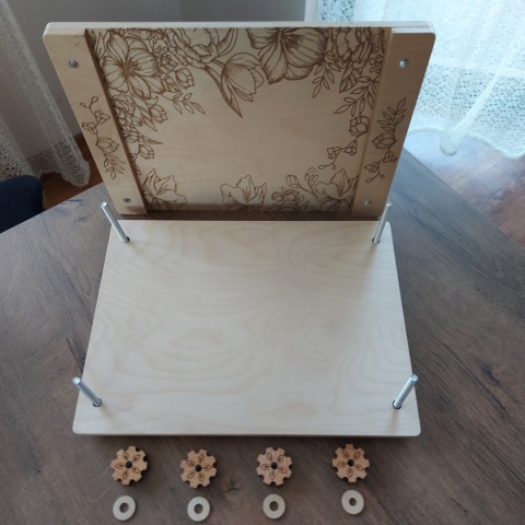 Prasa Do Suszenia Kwiatów Ziół Zielnik Duża Praska Drewniana XXL